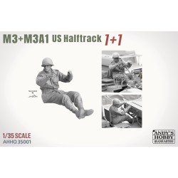 M3 & M3A1 US Halftrack [1+1 Combo Kit]  -  Takom (1/35)