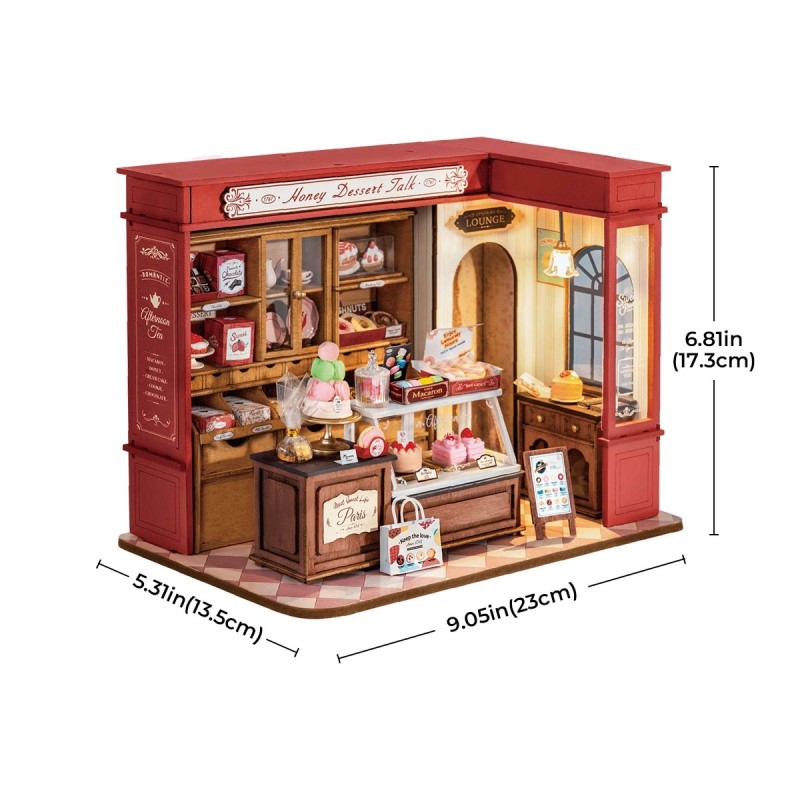 Miniature House Kit [Honey Dessert Talk] - Rolife