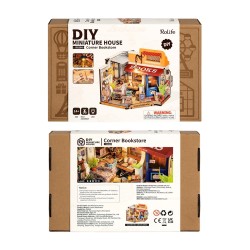 Miniature House Kit [Corner Bookstore] - Rolife
