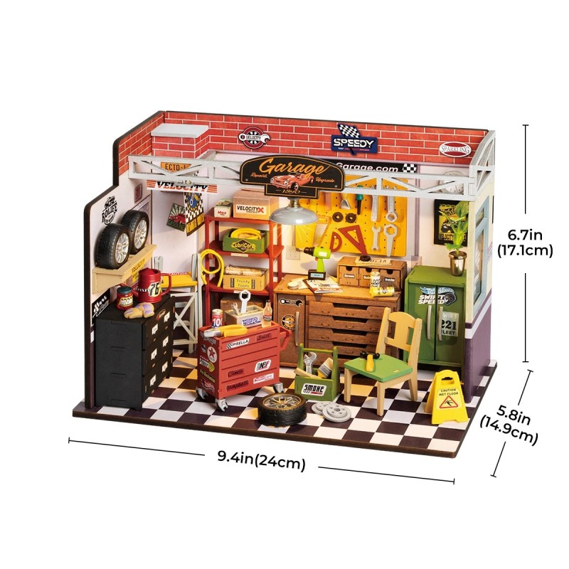Miniature House Kit [Garage Workshop] - Rolife
