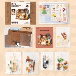 Maison Miniature en Kit [Baking Kitchen] - Rolife