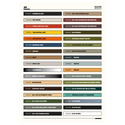Real Colors Markers Special Box (34pcs) - AK Interactive