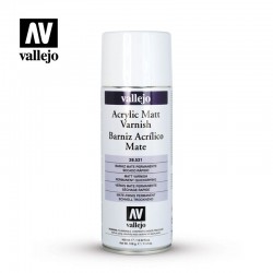 Vallejo Acrylic Varnish Spray 400ml  -  Matt