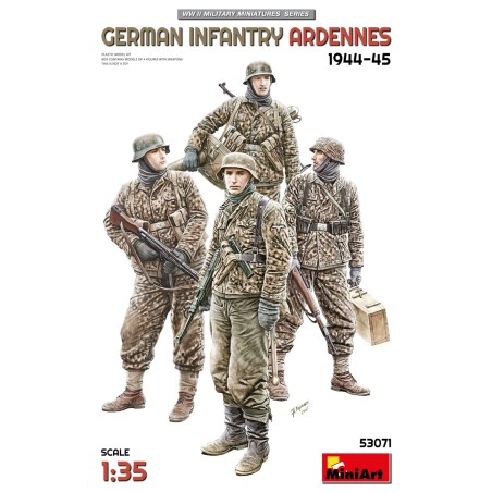 German Infantry Ardennes 44-45  -  MiniArt (1/35)