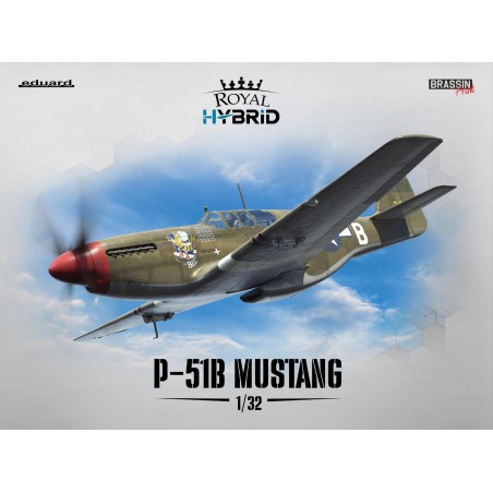 North American P-51B Mustang [Royal Hybrid]  -  Eduard (1/32)
