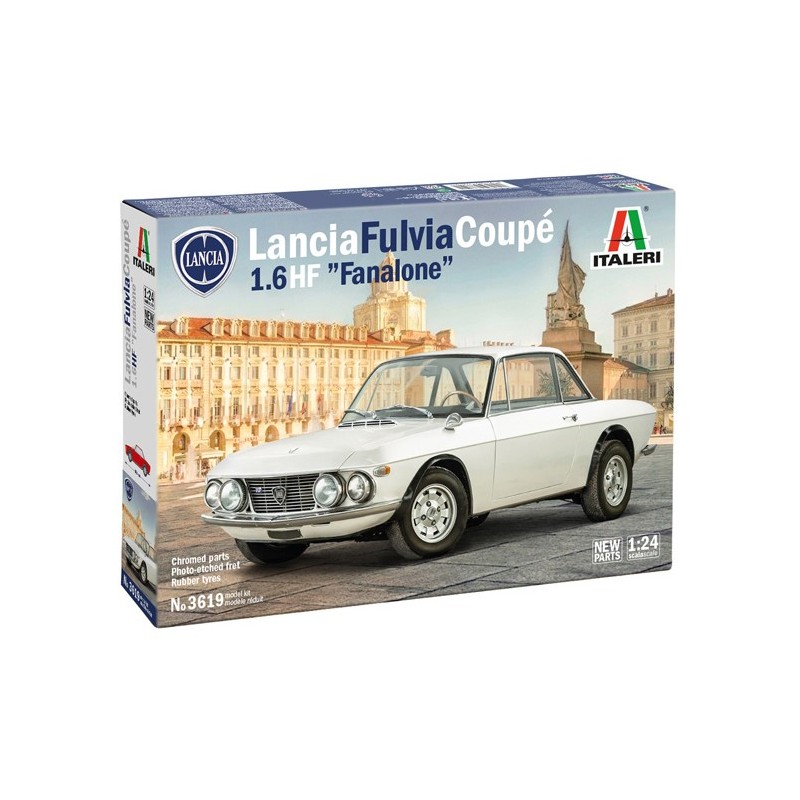 Lancia Fulvia Coupé 1.6 HF "Fanalone"  -  Italeri (1/24)