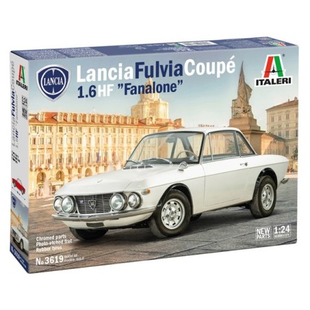 Lancia Fulvia Coupé 1.6 HF "Fanalone"  -  Italeri (1/24)