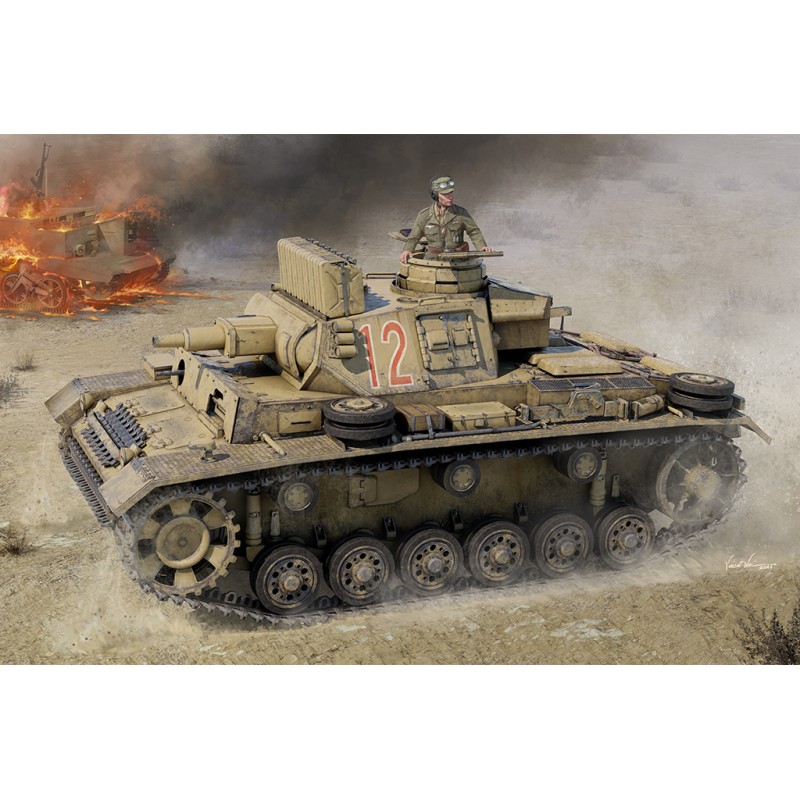 Pz.Kpfw.III Ausf.N (Tunisia)  -  Trumpeter (1/16)