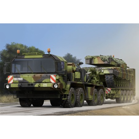 FAUN SLT 50-3 ELEFANT with SaAnh.52t  -  Trumpeter (1/35)
