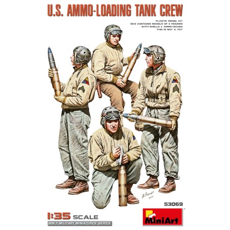 U.S. Ammo-Loading Tank Crew. 2nd Edition  -  MiniArt (1/35)