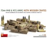 75 mm M48 & M72 Ammo w/Wooden Crates  -  MiniArt (1/35)