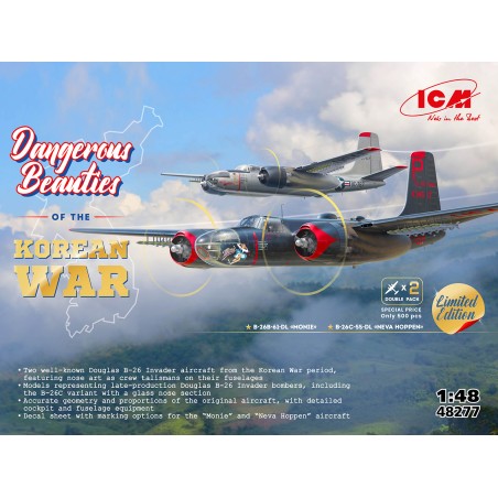 Dangerous Beauties of the Korean War [Limited Edition]  -  ICM (1/48)