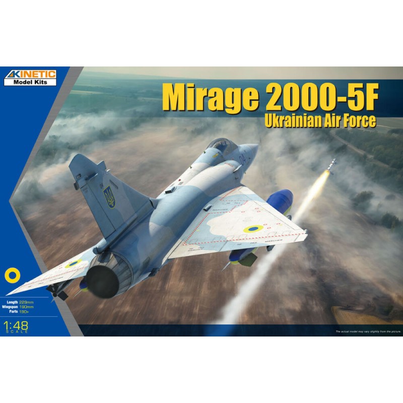 Mirage 2000-5F Ukrainian Air Force  -  Kinetic (1/48)