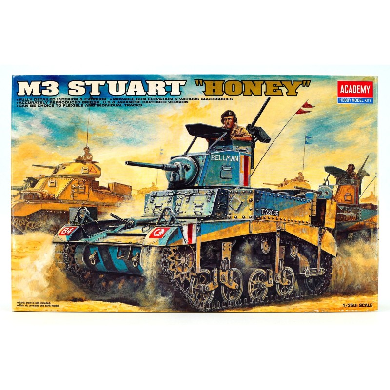 M3 STUART "HONEY"  -  Academy (1/35)