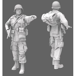 Officier van de 101e Airborne  -  BlackSnake (1/35)