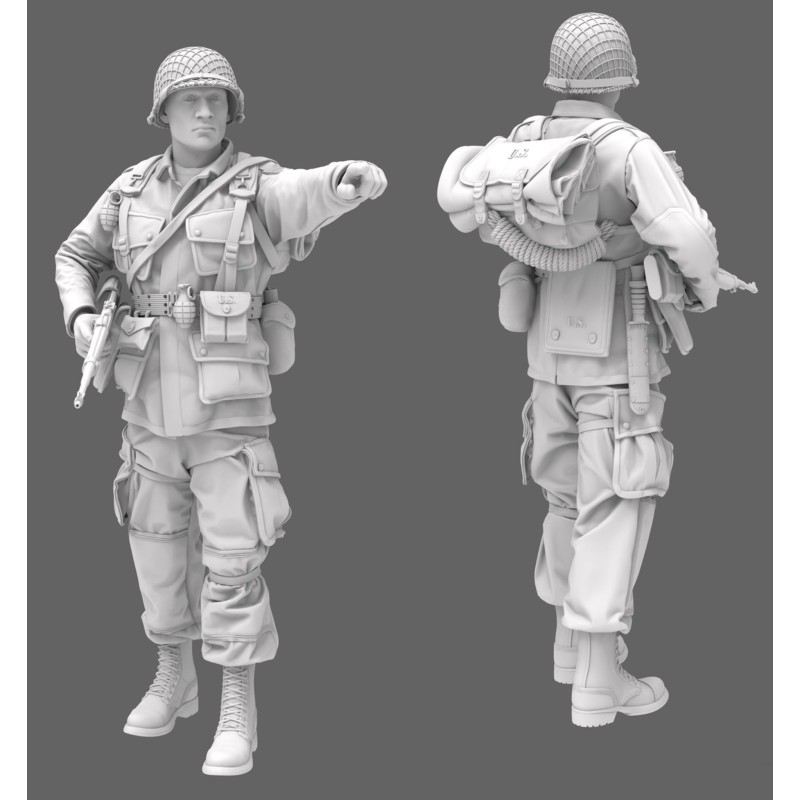 Officier de la 101st Airborne  -  BlackSnake (1/35)