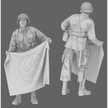 Soldaat van de 101e Airborne  -  BlackSnake (1/35)