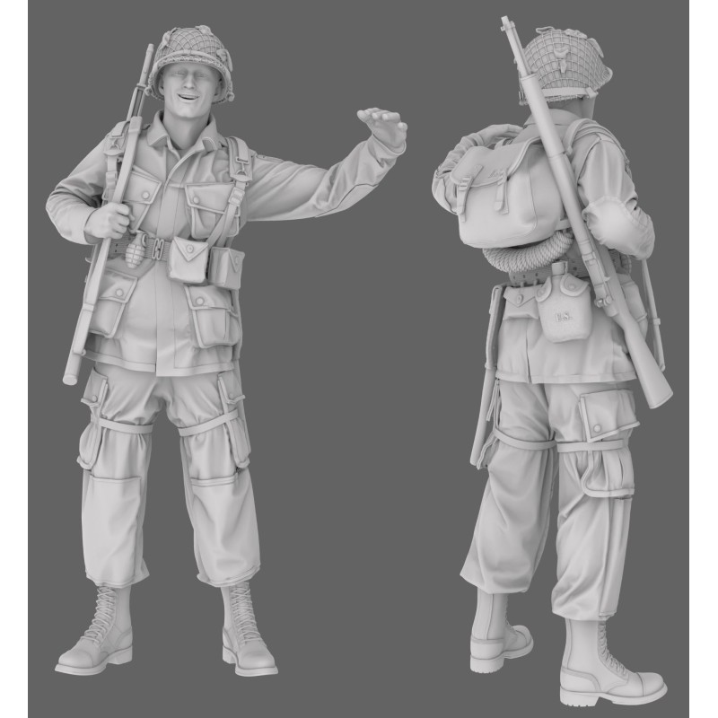 101st Airborne Soldier  -  BlackSnake (1/35)