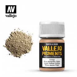 Vallejo Pigments 35ml  -  Light Yellow Ochre