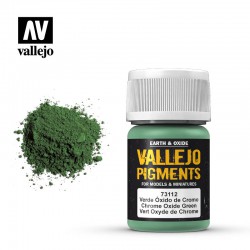 Vallejo Pigments 35ml  -  Chrome Oxide Green