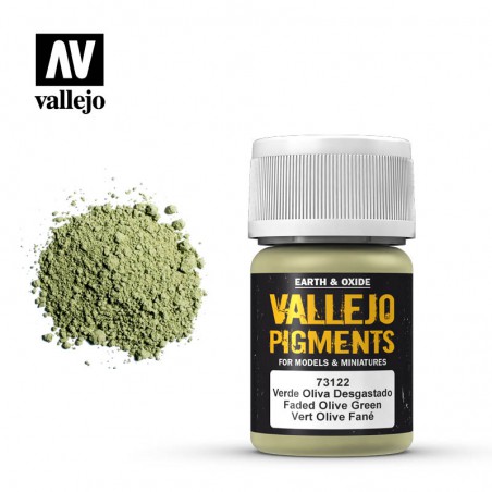 Vallejo Pigments 35ml  -  Faded Olive Green