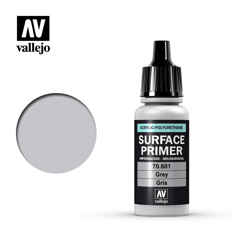 Vallejo Surface Primer 17ml  -  Grey