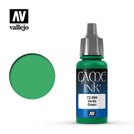 Vallejo Game Color Ink 17ml  -  Green