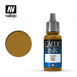 Vallejo Game Color Ink 17ml  -  Sepia