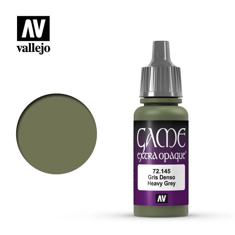 Vallejo Game Color [Extra Opaque] 17ml  -  Heavy Grey