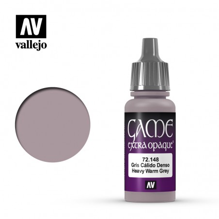 Vallejo Game Color [Extra Opaque] 17ml  -  Heavy Warm Grey