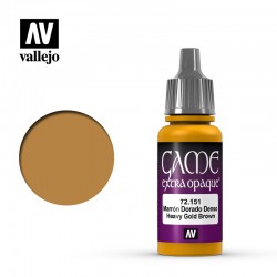 Vallejo Game Color Extra Opaque 17ml  -  Heavy Gold Brown