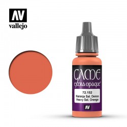 Vallejo Game Color Extra Opaque 17ml  -  Heavy Salmon Orange