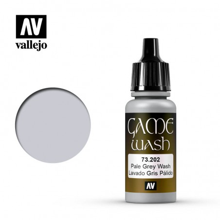 Vallejo Game Color Wash 17ml  -  Pale Grey Wash