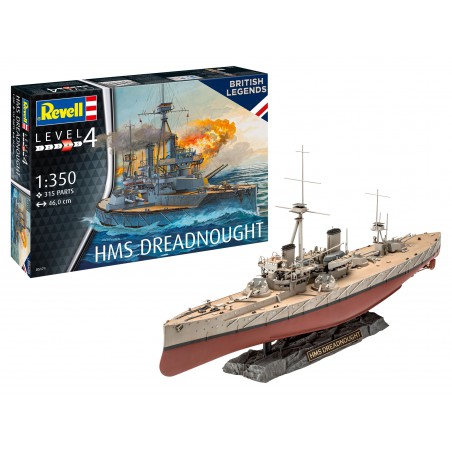 HMS Dreadnought  -  Revell (1/350)