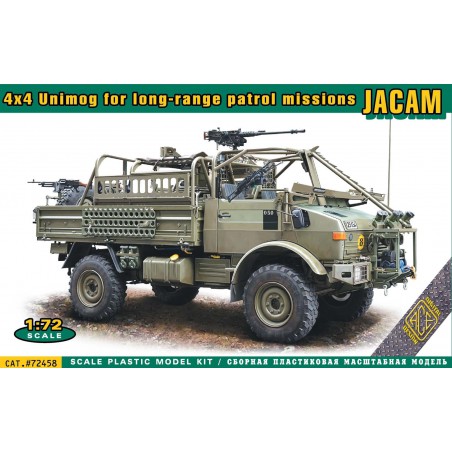 Mercedes-Benz Unimog JACAM Belgian Special Forces Group  -  ACE (1/72)