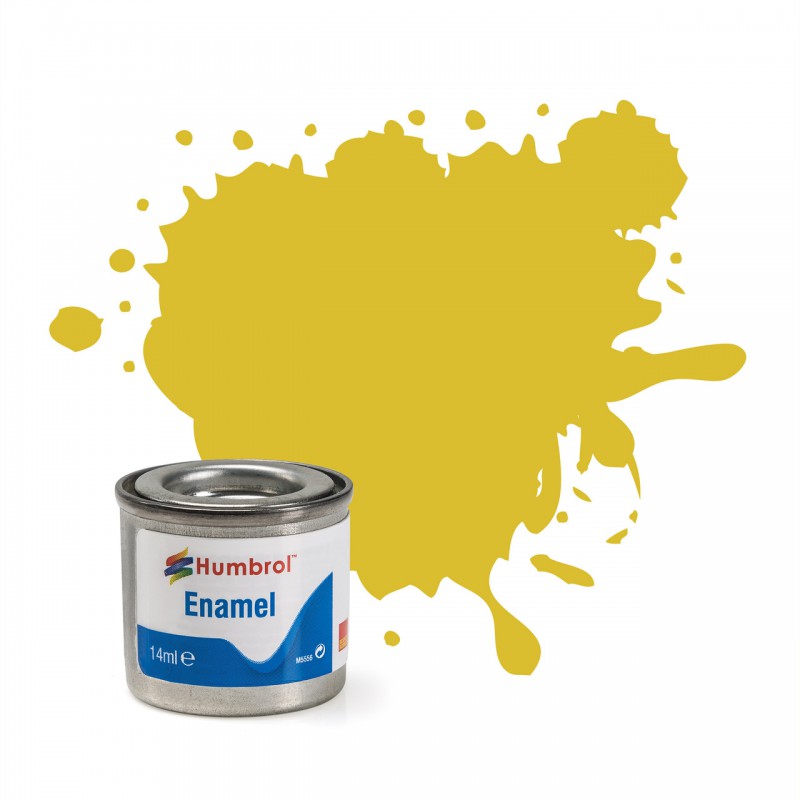 N°81  Pale Yellow Matt  Humbrol Enamel 14ml