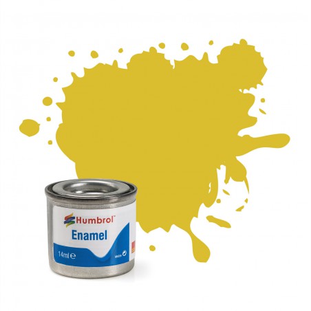 N°81  Pale Yellow Matt  Humbrol Enamel 14ml