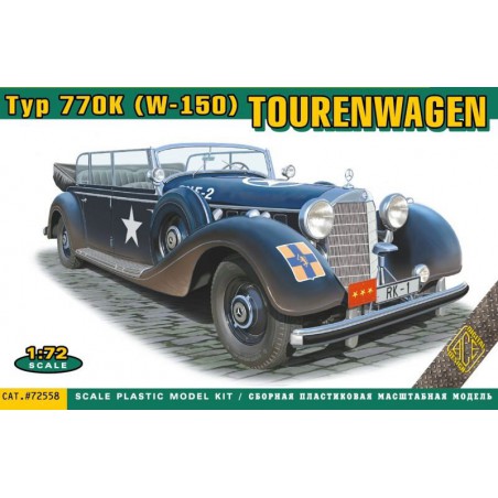 Mercedes-Benz 770K (W-150) Cabriolet D  -  ACE (1/72)