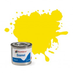 N°99  Lemon Matt  Humbrol Enamel 14ml