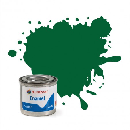 N°120  Light Green Matt  Humbrol Enamel 14ml