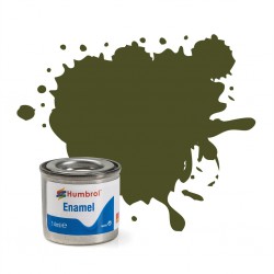 N°155  Olive Drab Matt  Humbrol Enamel 14ml