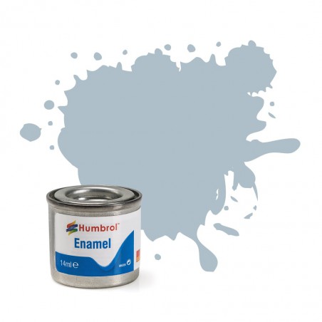 N°127  U.S. Ghost Grey Satin  Humbrol Enamel 14ml