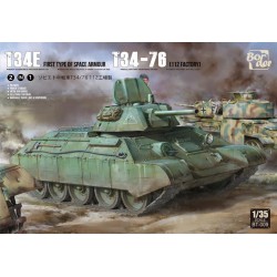 T34-76 (112 Factory) /  T-34E First Type of Space Armour  -  Border (1/35)