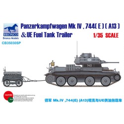 Kreuzer Panzerkampfwagen Mk.IV 744(e) + UE Fuel Tank Trailer  -  Bronco (1/35)