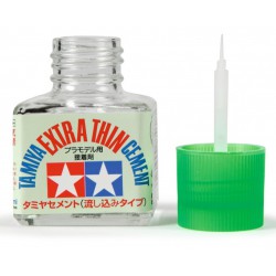 Tamiya Extra Thin Cement 40ml (w/brush)