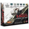 Lifecolor Acrylic Colors - German Navy WWII 6 Colors Set