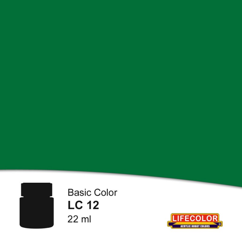 Lifecolor Acrylic 22ml - Dark Green Matt