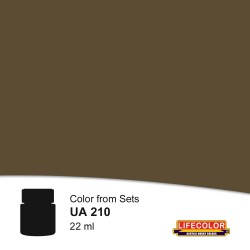 Lifecolor Acrylic 22ml - Dark Brown
