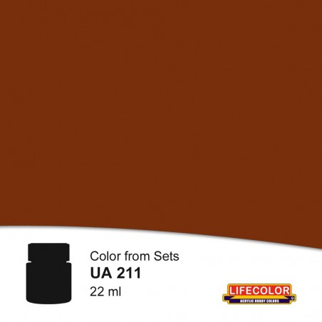 Lifecolor Acrylic 22ml - Red Brown