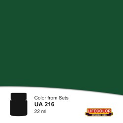 Lifecolor Acrylic 22ml - Royal Army Dark Green
